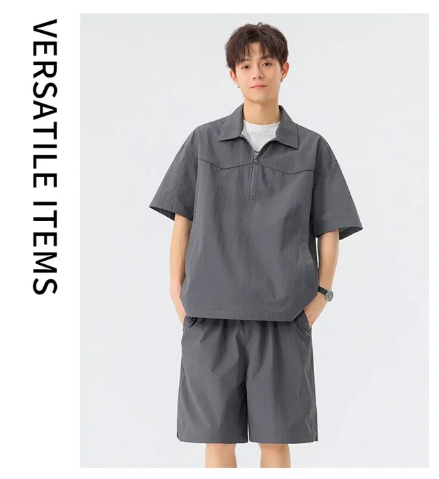 NASA Men's Ice Silk Short Sleeve Shirt Detail