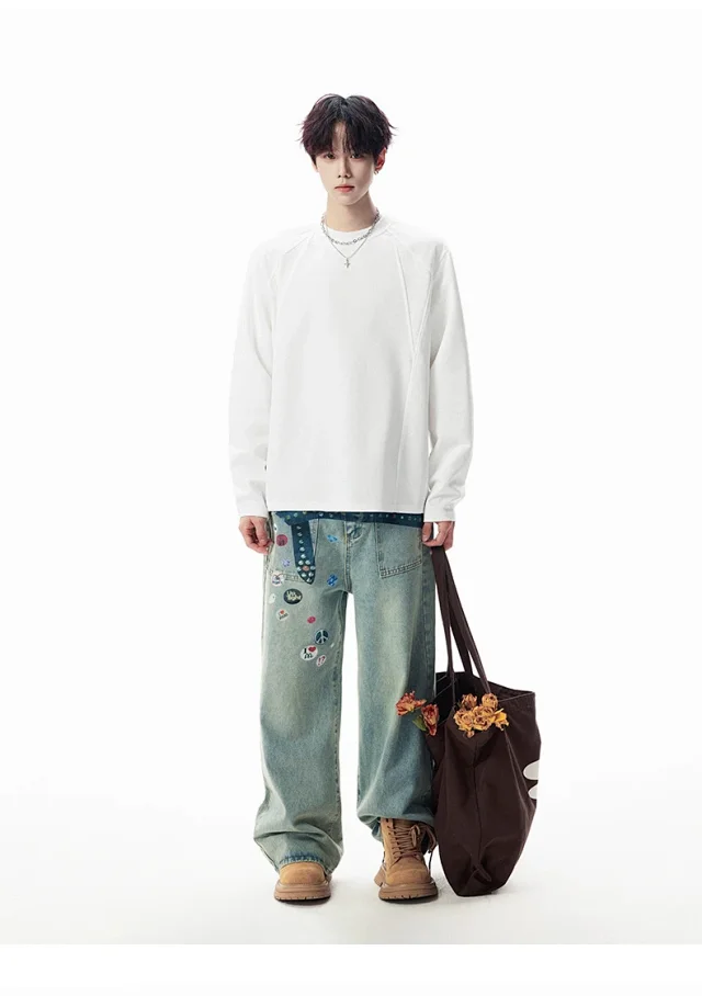 Loose Heavyweight RFSD Cotton Tee Detail
