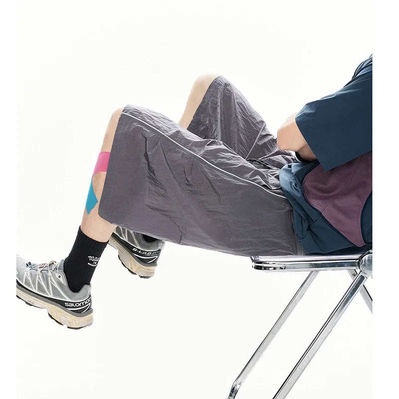2025 Summer Men's Loose Reflective Shorts