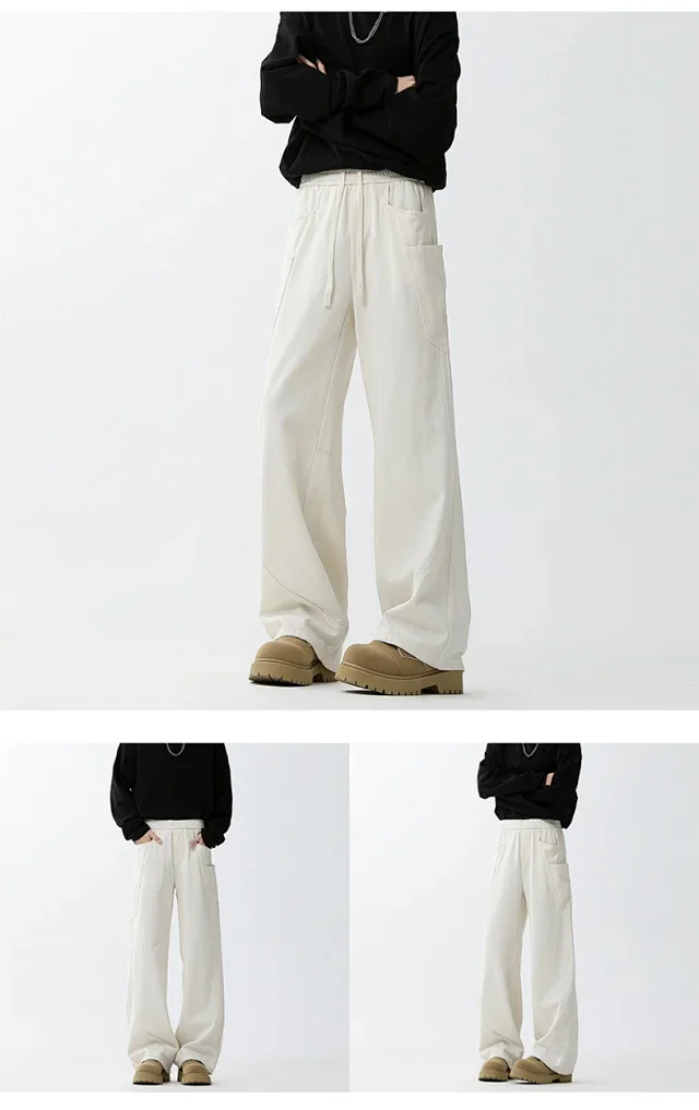 Men's 2025 Autumn Straight Jeans Detail