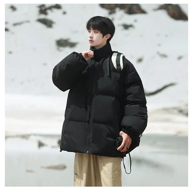 Ins Trendy Unisex Cotton Jacket Detail