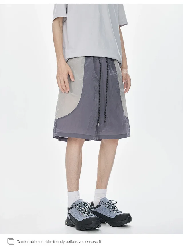 2025 Summer Loose 5-Pocket Cargo Shorts for Men Detail