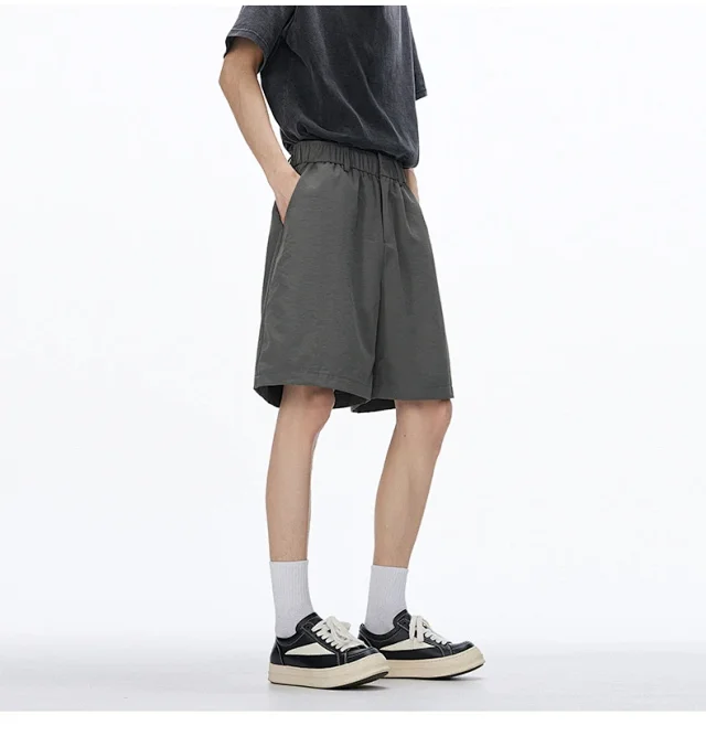 Men's Summer Sporty Loose Beach Shorts Detail