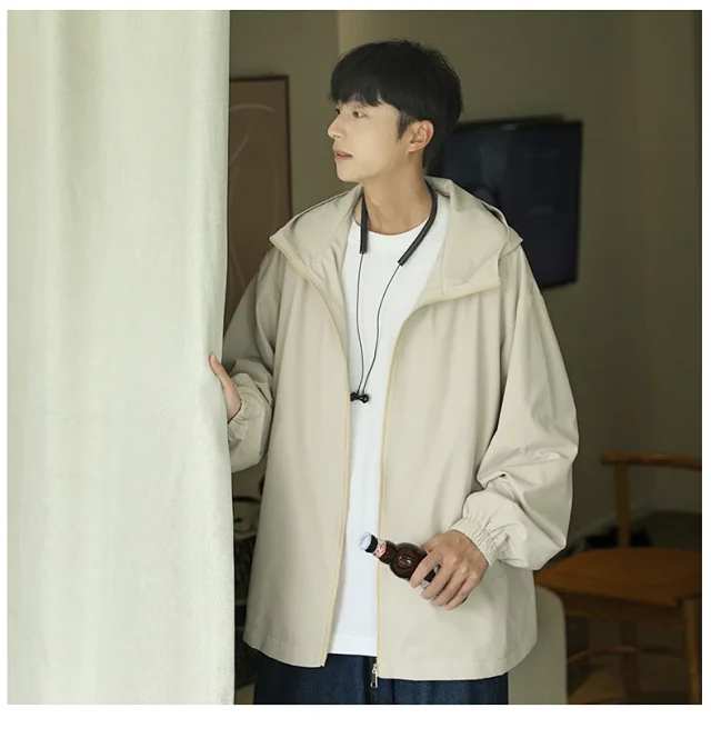 Autumn Men's Outdoor Jacket Detail