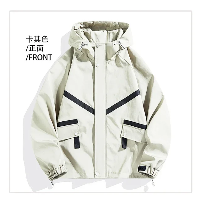 Men's 2025 Autumn Outdoor Windbreaker Detail