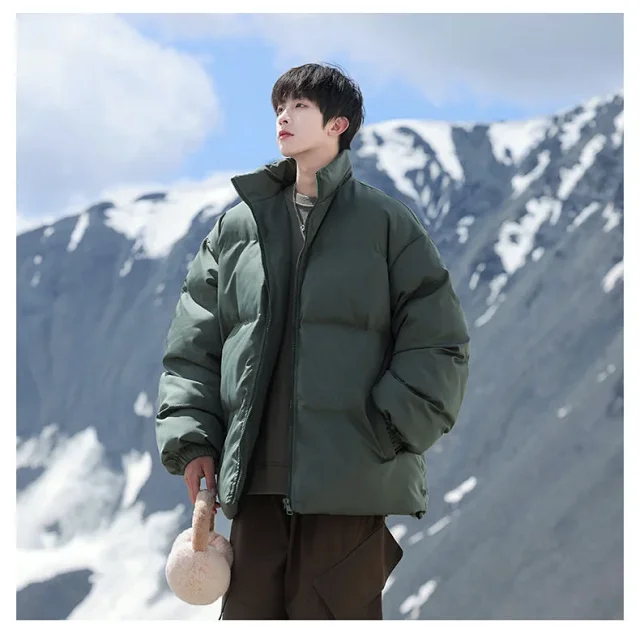 Ins Trendy Unisex Cotton Jacket Detail
