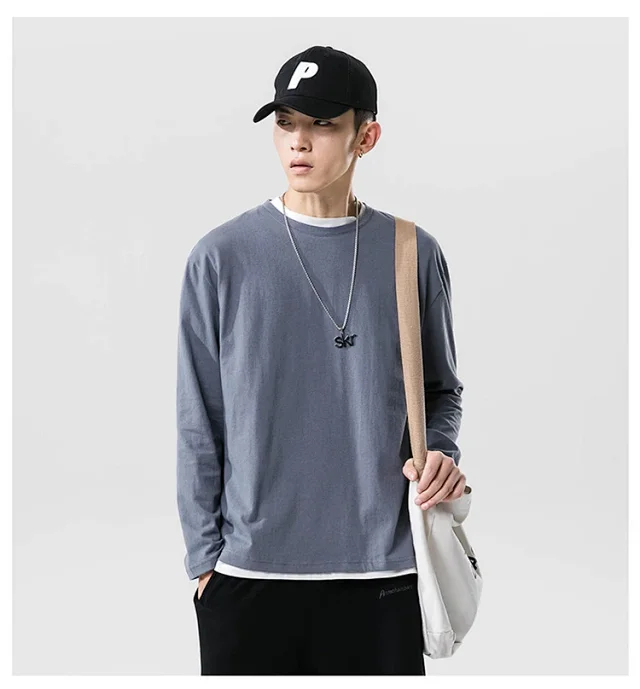 Men's Long-sleeve T-shirts (Couple Style) Detail