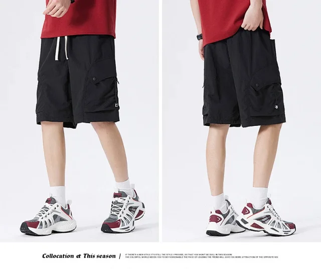 2025 Men's Cargo Shorts: Light, Comfy & Airy Detail