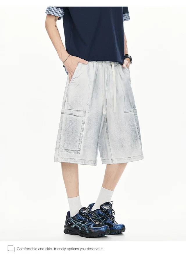 Shorts Boy Retro Summer Mid-lengths Detail