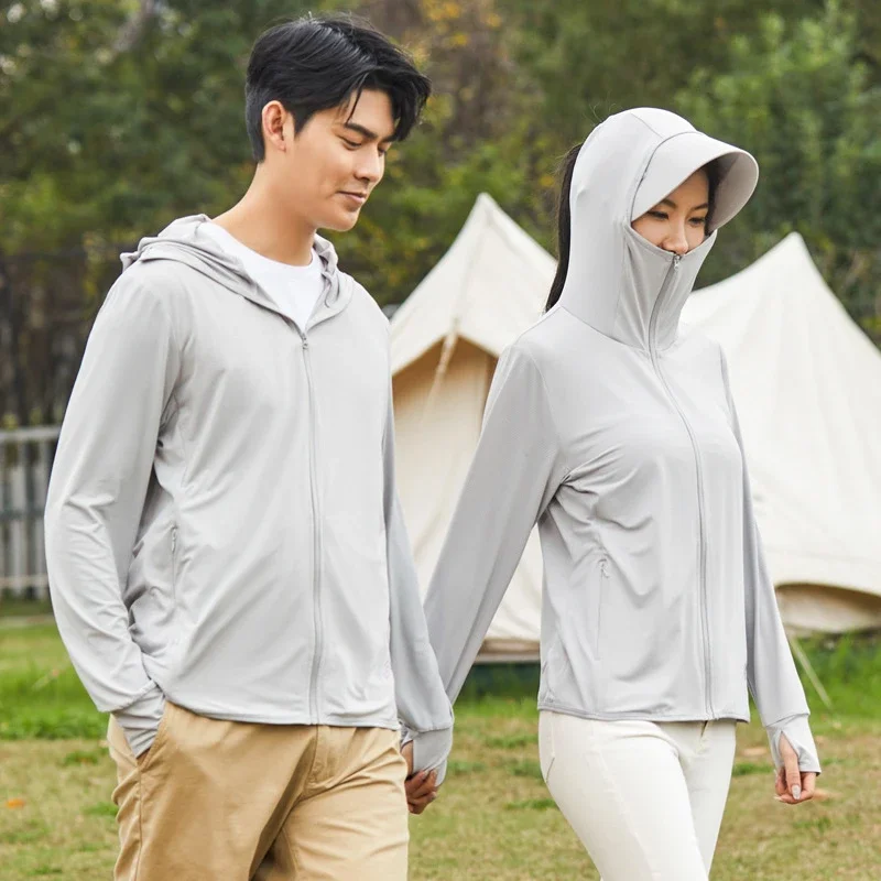 Men's Summer Ice Silk Sun Protective Jacket