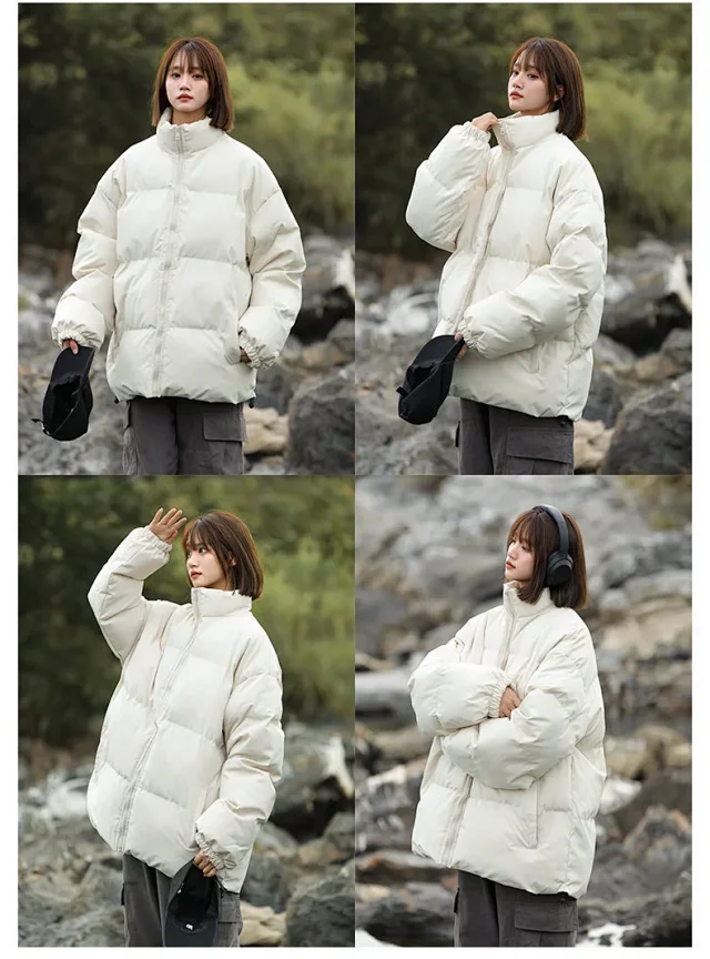 Ins Trendy Unisex Cotton Jacket Detail