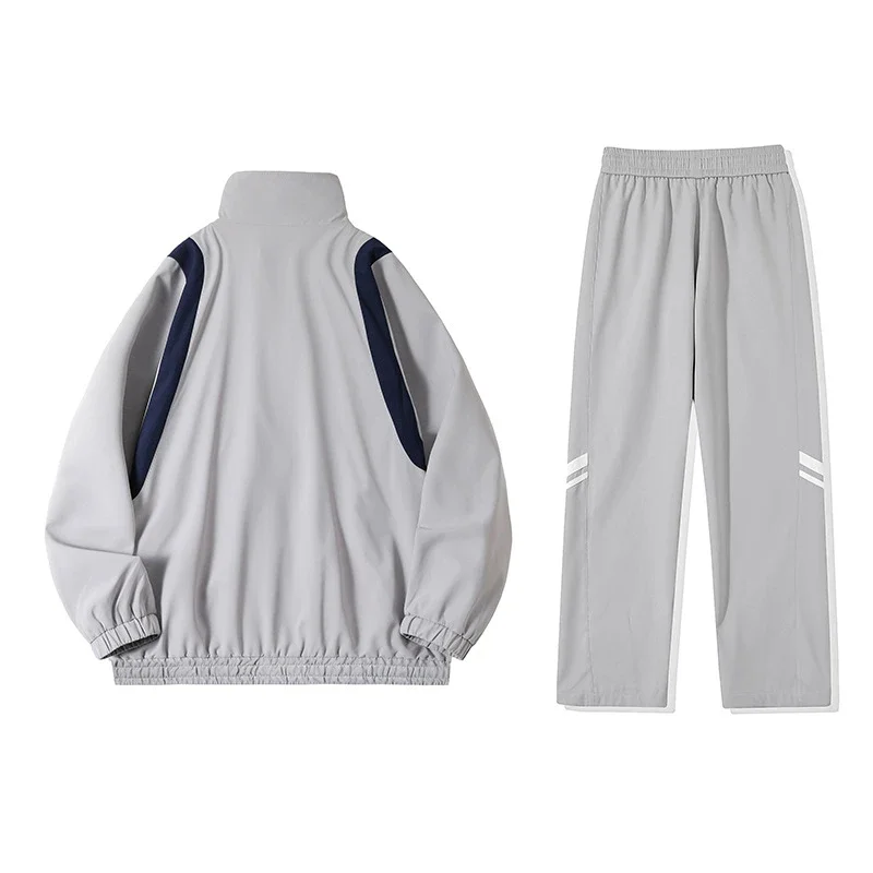 Men's Trendy Collar Jacket & Pants Set
