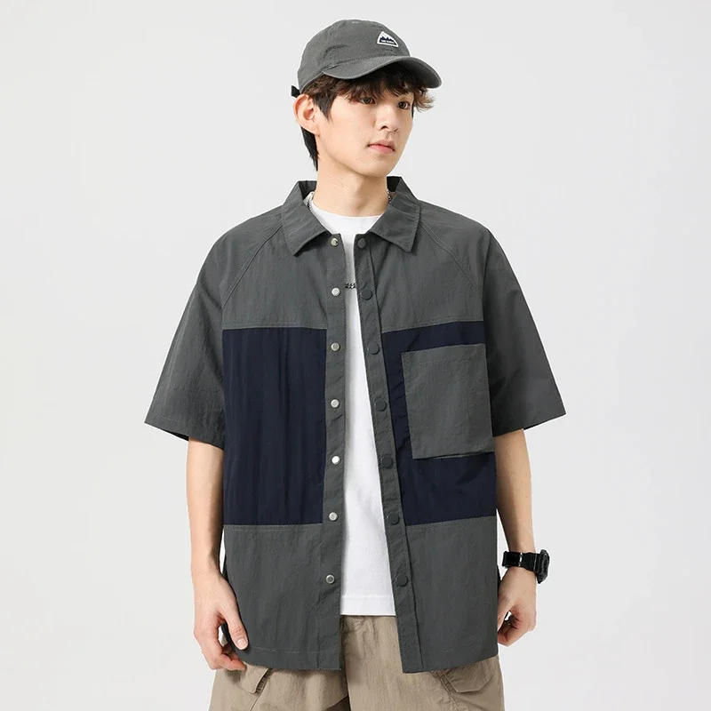 2025 Summer Men's Thin Shirt