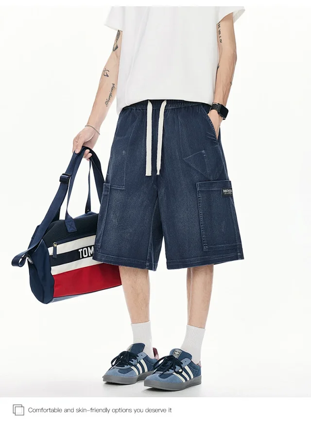 Shorts Boy Retro Summer Mid-lengths Detail