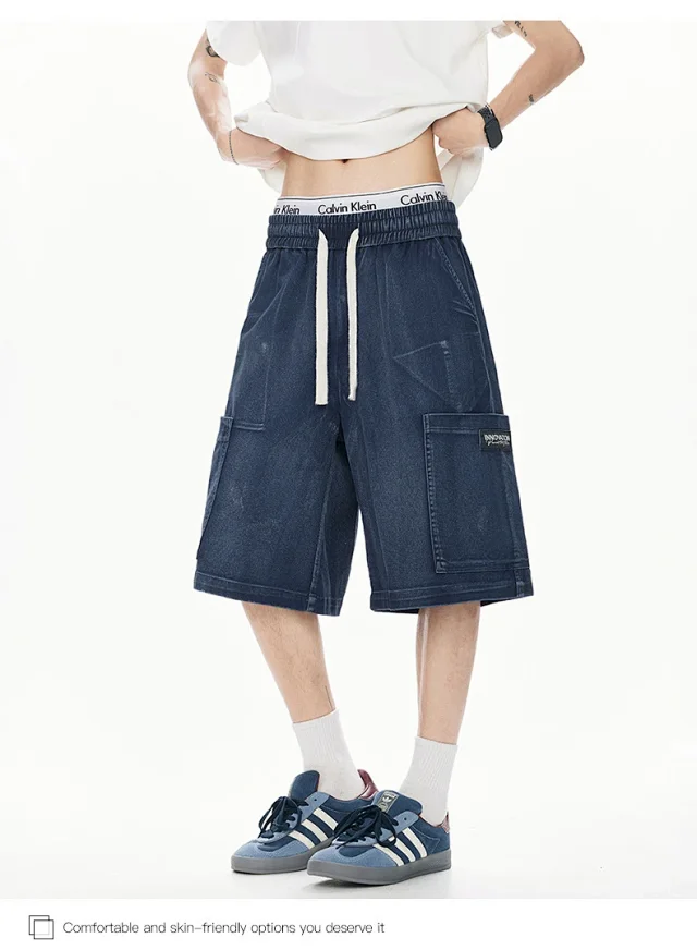 Shorts Boy Retro Summer Mid-lengths Detail