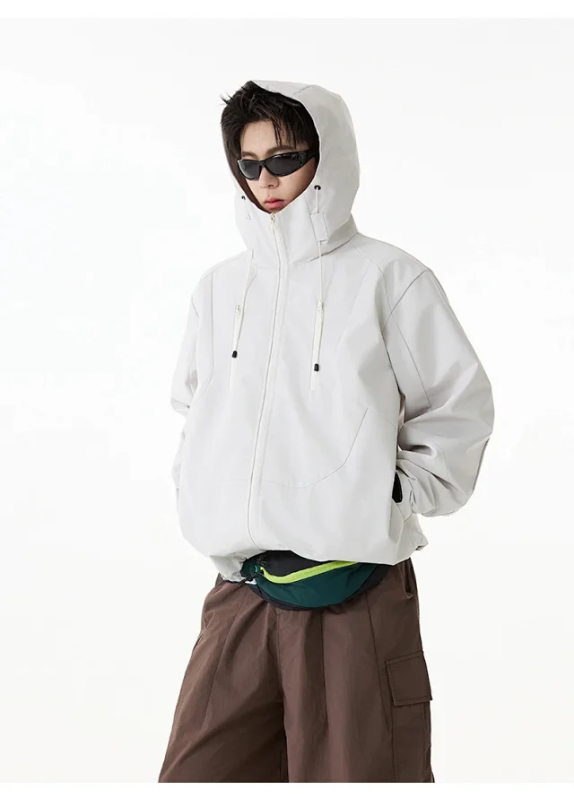 Autumn Outdoor Windproof Jacket for Couples Detail