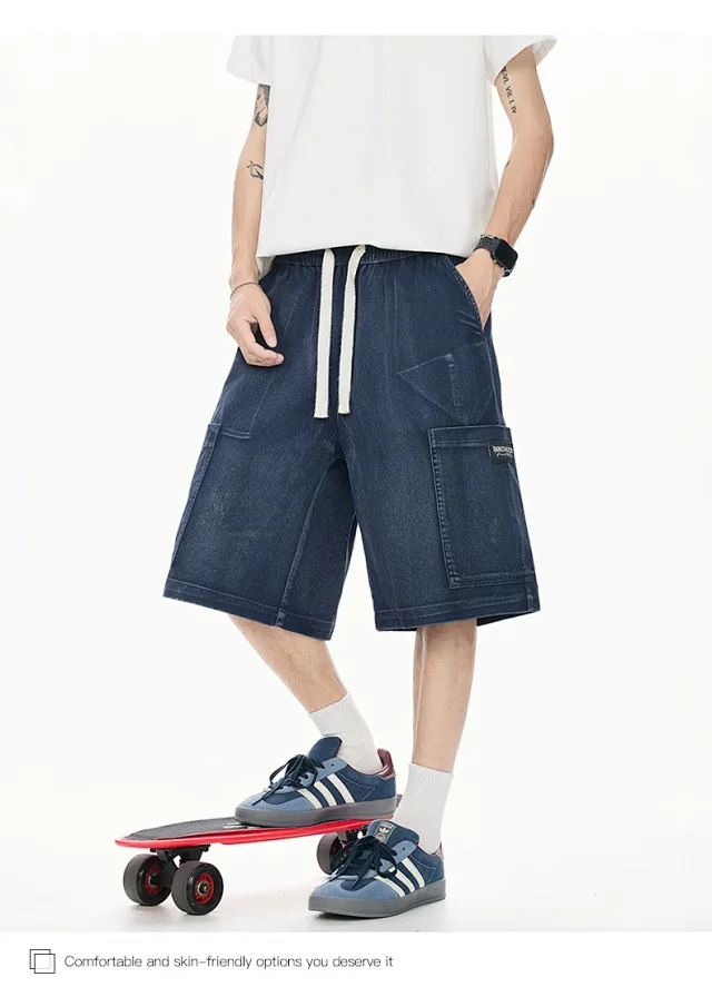 Shorts Boy Retro Summer Mid-lengths Detail