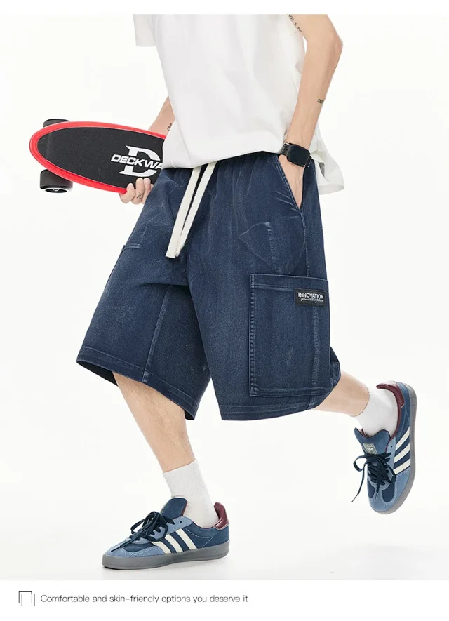 Shorts Boy Retro Summer Mid-lengths Detail