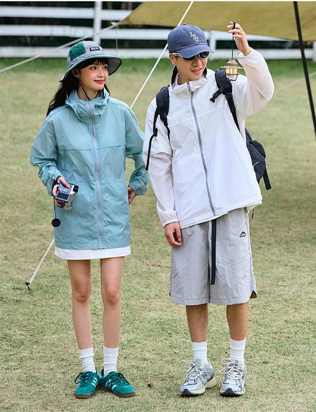 Unisex Summer UV Protection Skin Coats Detail