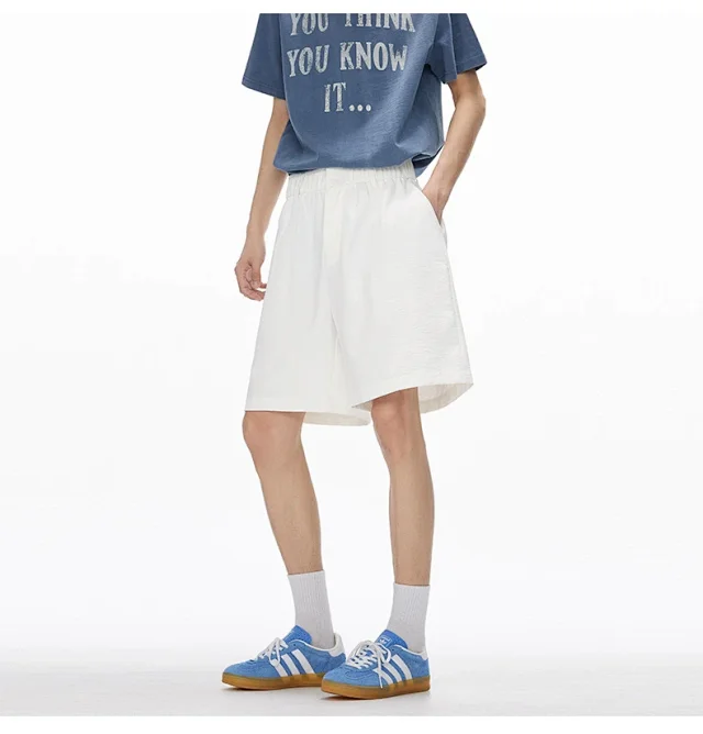 Men's Summer Sporty Loose Beach Shorts Detail