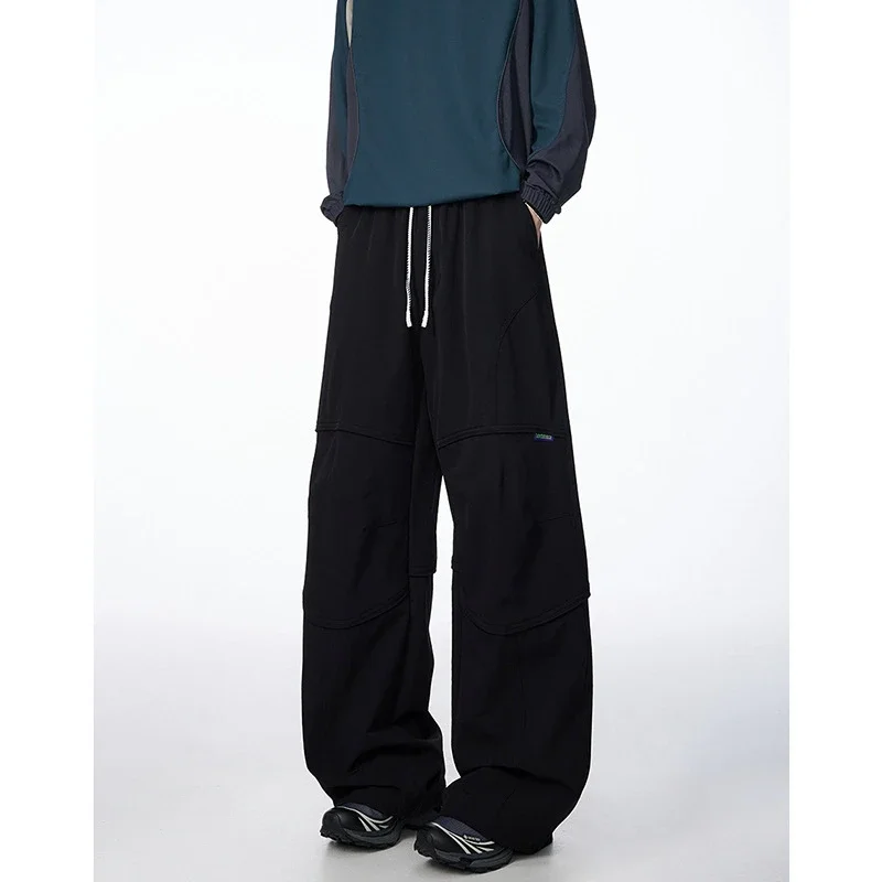 Trendy Straight Wide-Leg Pants
