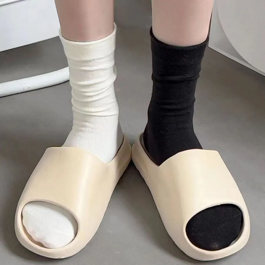 Women's Postpartum Seamless Crew Socks(5 Pairs)