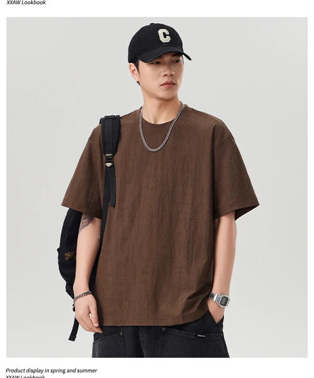 Men's 2025 Summer T-shirt Detail