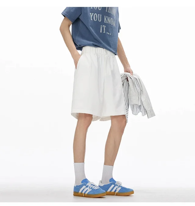 Men's Summer Sporty Loose Beach Shorts Detail