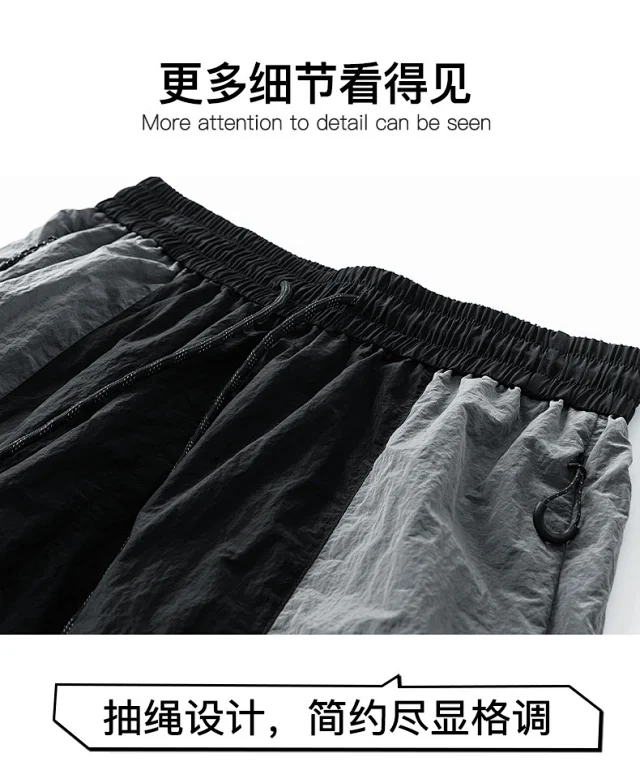 2025 Summer Loose 5-Pocket Cargo Shorts for Men Detail