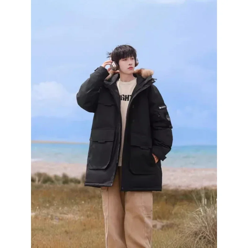 Winter New Fleece Parka Jacket
