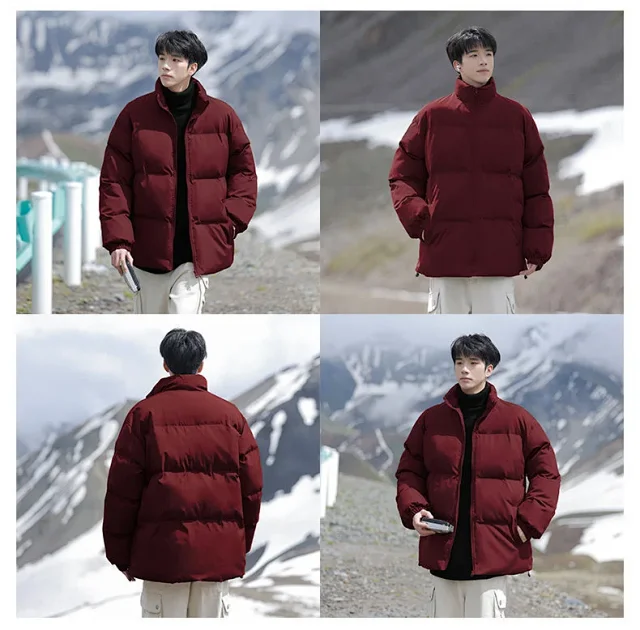 Ins Trendy Unisex Cotton Jacket Detail
