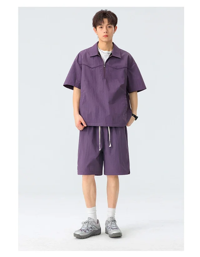 NASA Men's Ice Silk Short Sleeve Shirt Detail