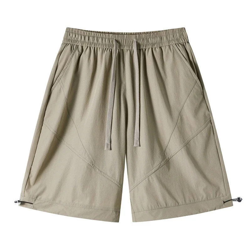 2025 Summer Men's Ice Silk Quick - Dry Shorts