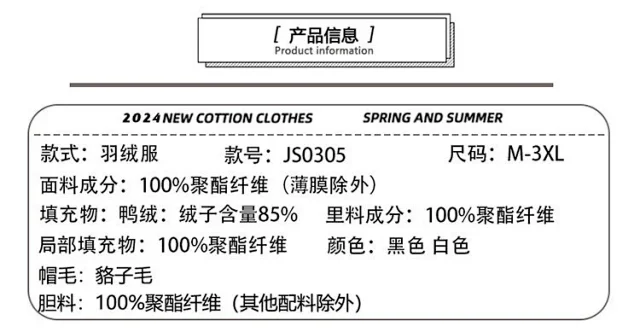 Winter New Fleece Parka Jacket Detail