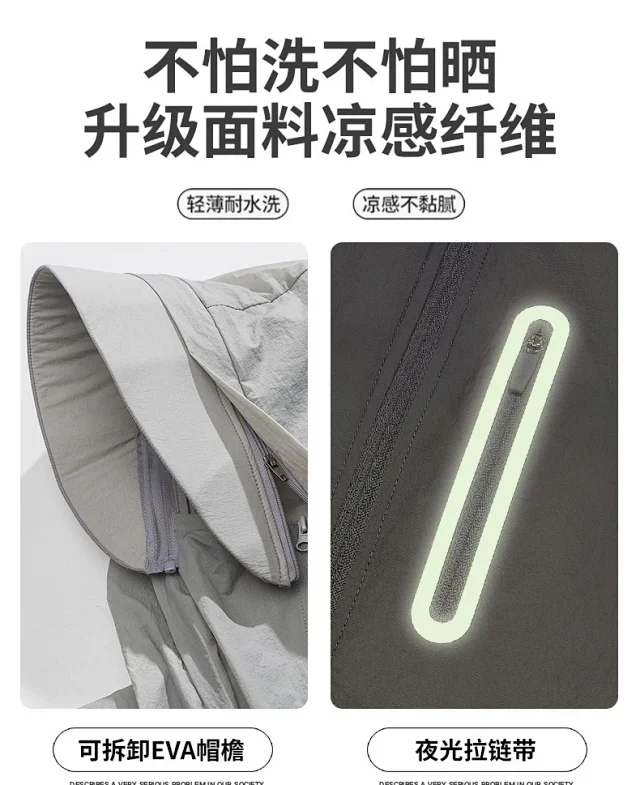 2025 Summer Lightweight UV-protection Cardigan Detail
