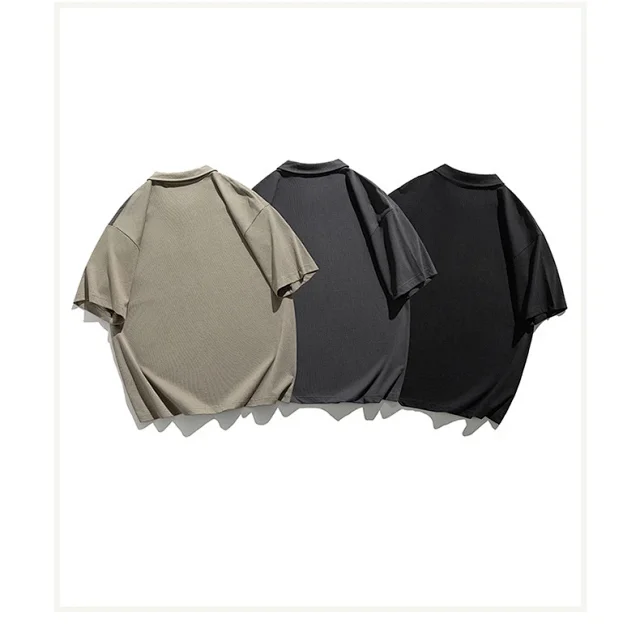 2025 Summer Men's Polo Shirt - Retro Colorblock Detail
