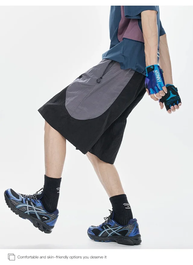 2025 Summer Loose 5-Pocket Cargo Shorts for Men Detail