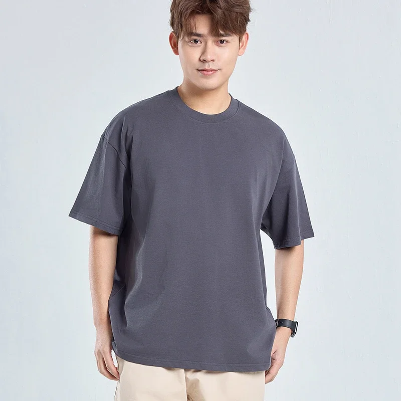 Unisex Crew Neck Heavyweight Solid Tee