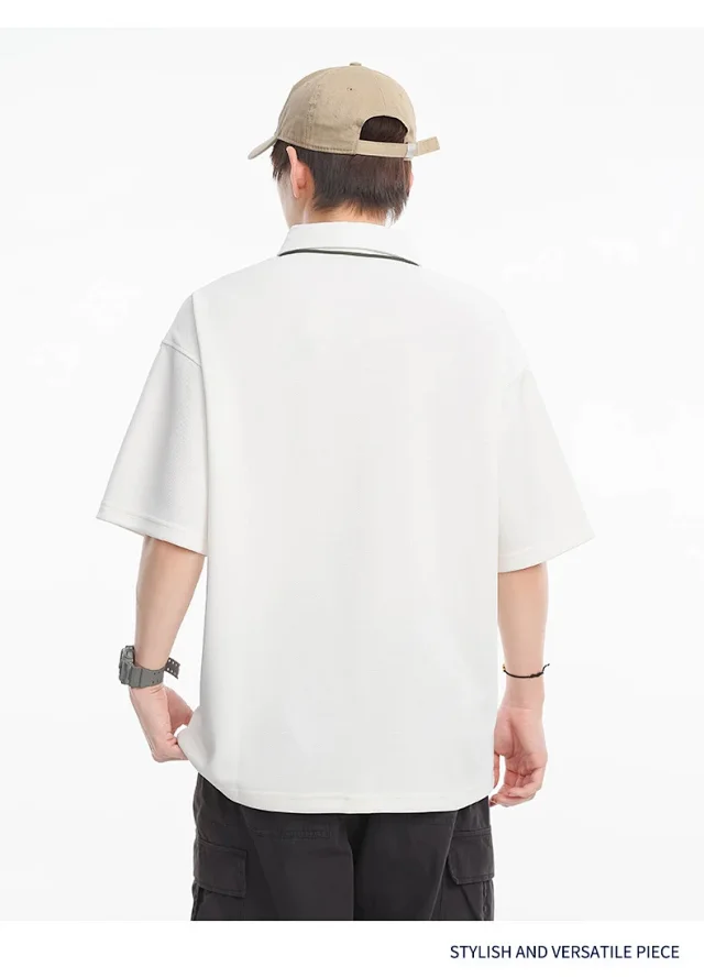 Men's Polo T-shirt Detail