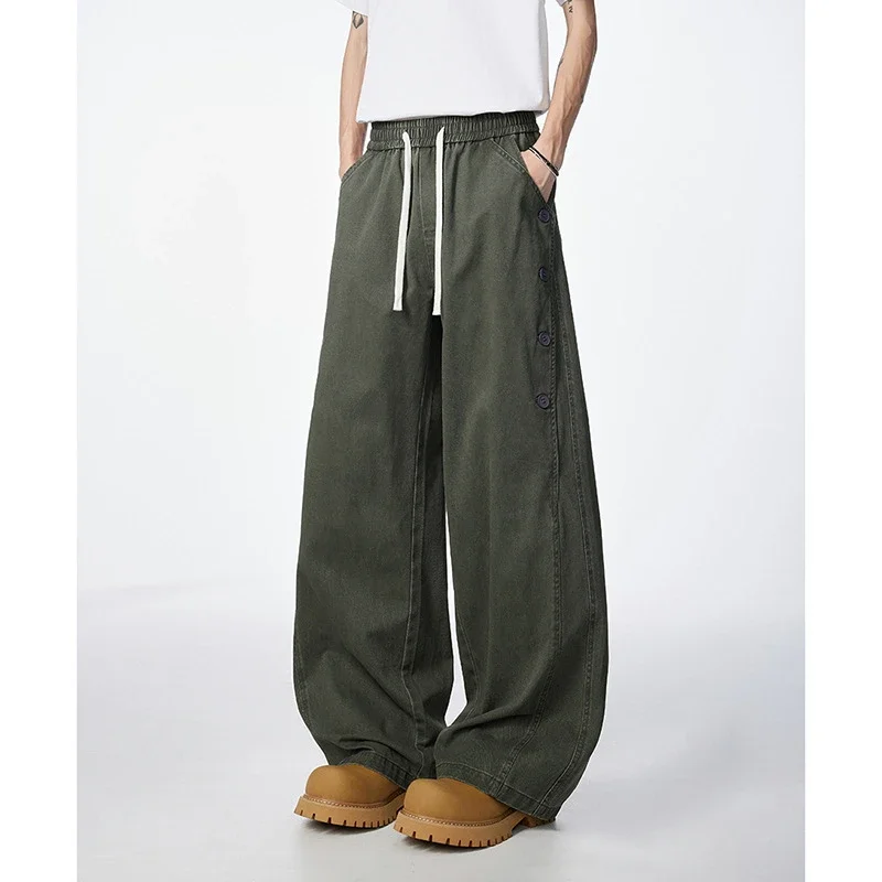 Men's BF Loose Wide-Leg Pants