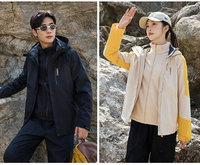 Women's 3-in-1 Fleece Jacket Detail