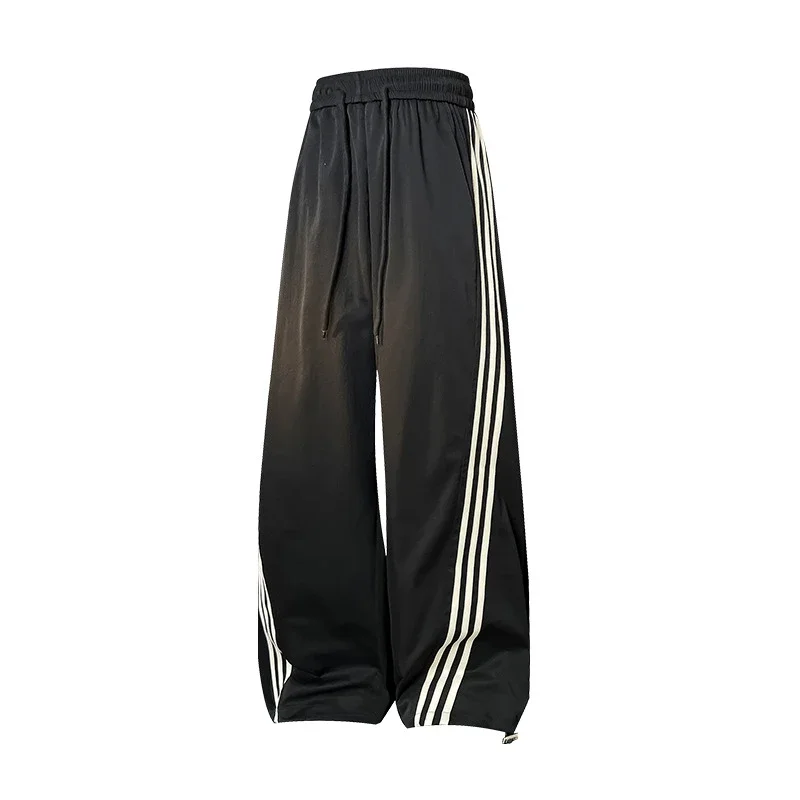 Men's Retro Striped Cargo Pants