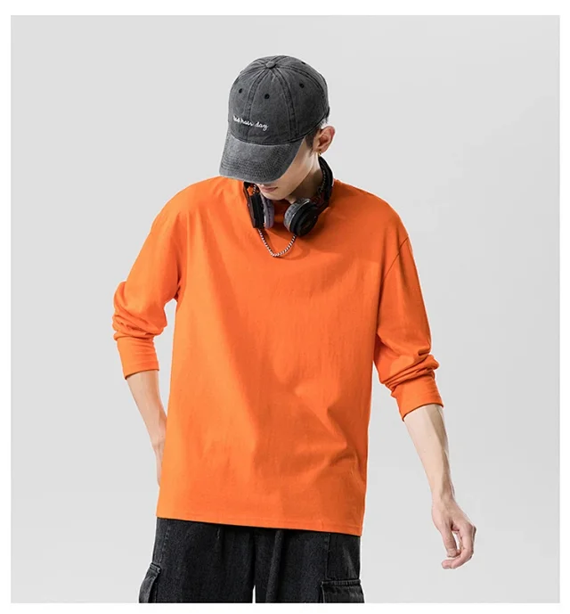 Men's Long-sleeve T-shirts (Couple Style) Detail