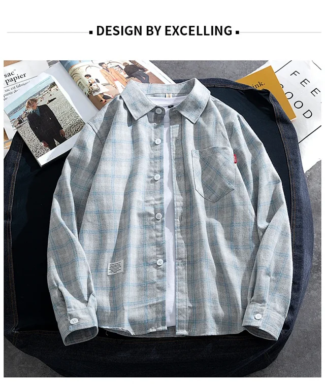 Autumn-Winter New Men's Shirt Detail