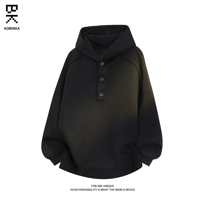 Men's Vintage Knit Hoodie