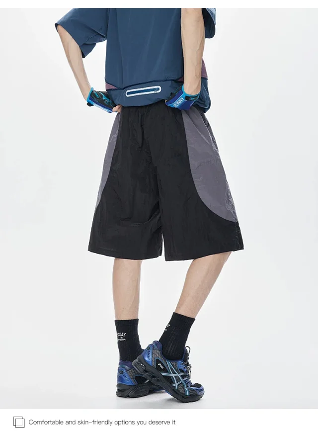 2025 Summer Loose 5-Pocket Cargo Shorts for Men Detail