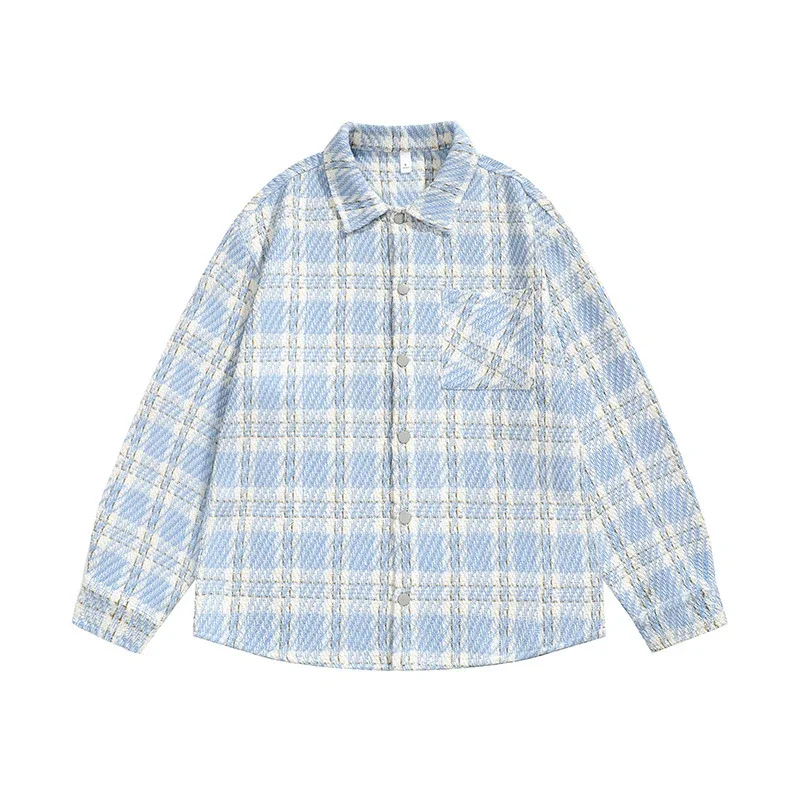 Spring/Summer Men's Tweed Jacket