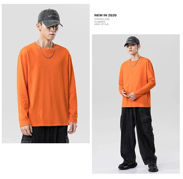 Men's Long-sleeve T-shirts (Couple Style) Detail