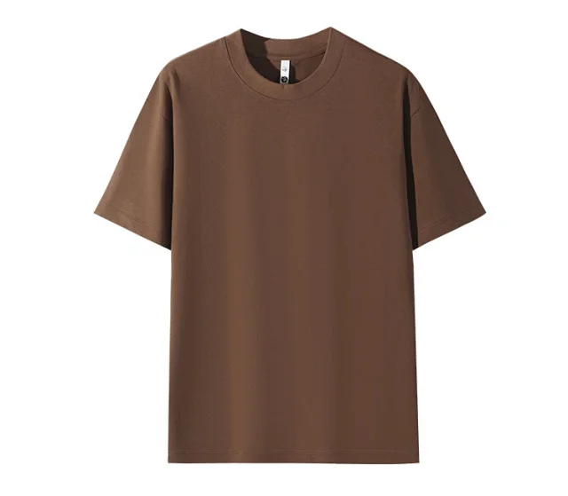 260g Summer Double Yarn Japanese Cotton Unisex Tee Detail