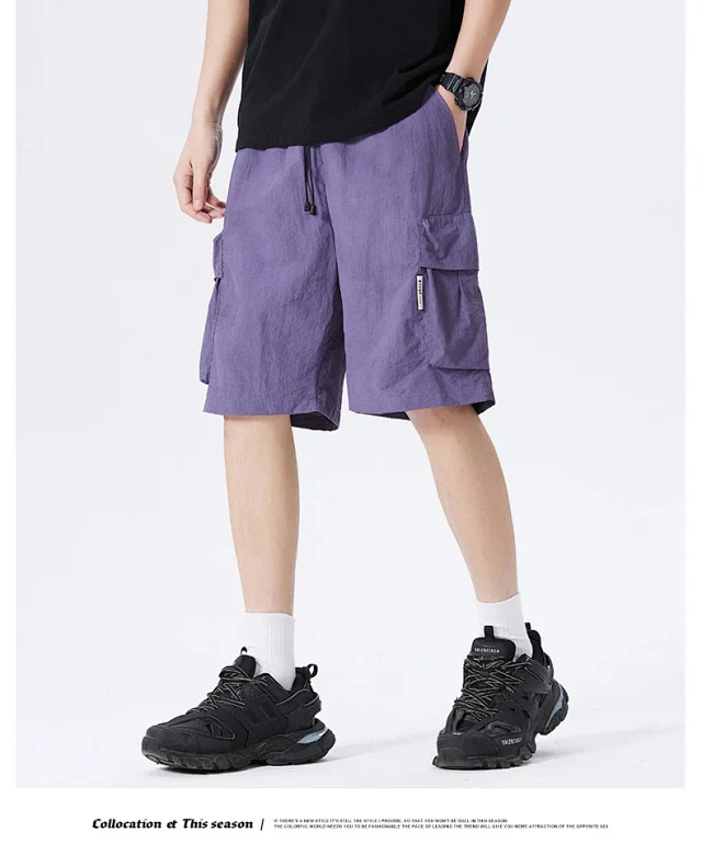 Men's 2025 Summer Ice Silk Pants Detail